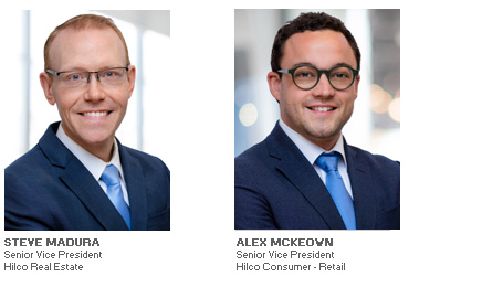 ABL Advisor video interview showing photos of Steve Madura and Alex McKeown of Hilco